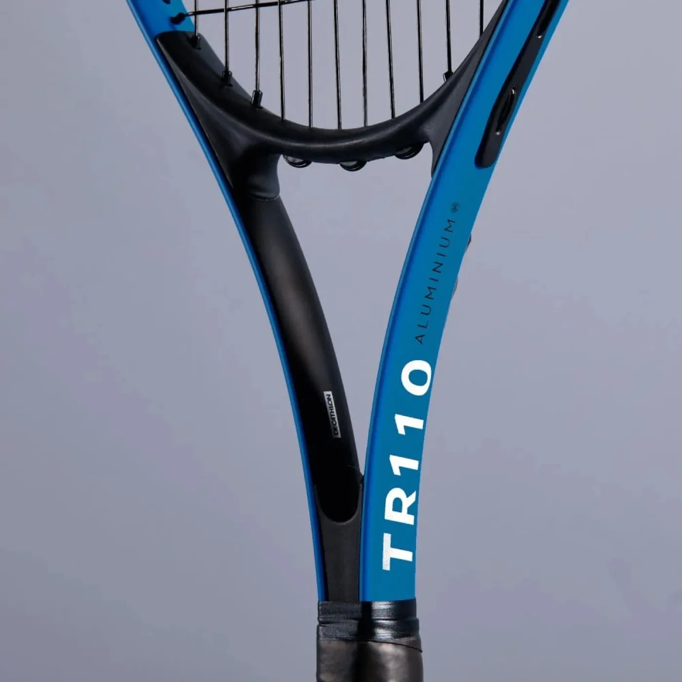 Decathlon Aluminum Tennis Racket for Adults (Blue & Black) - Gambar 2