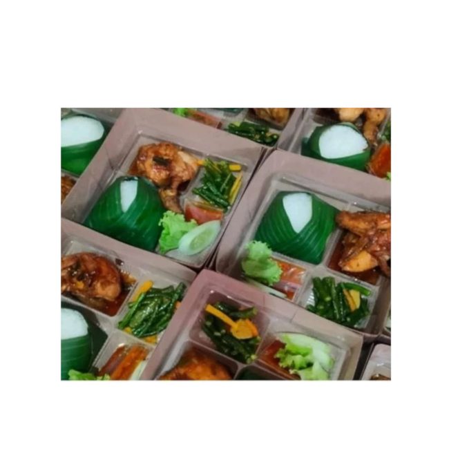 Nasi Box Ayam atau Ikan